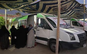   "الصحة": قافلة شمال سيناء تستقبل 2516 مواطنا وتجري 116 عملية جراحية خلال 3 أيام 