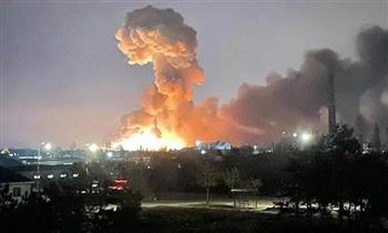   سماع دوي انفجارات جراء حريق في منشأة للكيماويات بولاية "لويزيانا" الأمريكية