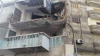   ارتفاع عدد ضحايا حادث سقوط "شرفات" الإسكندرية إلى ٣ وفيات