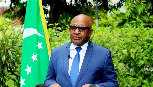 رئيس جزر القمر يؤكد استعداد الاتحاد الإفريقي لدعم التوصل إلى حل سلمي للأزمة بالسودان