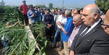 وزير الرى يتفقد عددا من المشروعات بالبحيرة 