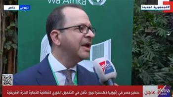 سفير مصر في إثيوبيا: الرئيس السيسي اقترح ربط البحر المتوسط ببحيرة فيكتوريا لتسهيل الاستثمار بإفريقيا