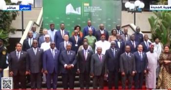   صورة جماعية للزعماء بالقمة التنسيقية الإفريقية في نيروبي بمشاركة الرئيس السيسي