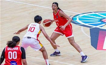   فوز تاريخي لآنسات مصر على الصين بكأس العالم لكرة السلة تحت 19 سنة