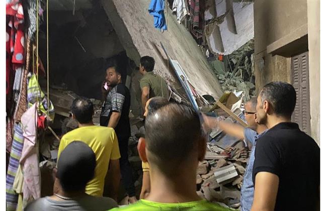 انهيار عقار بحدائق القبة.. مصرع وإصابة 10 أشخاص