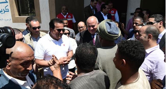 وزير الصحة يوجه بسرعة الانتهاء من أعمال تطوير  مستشفى نجع حمادي العام بقنا 