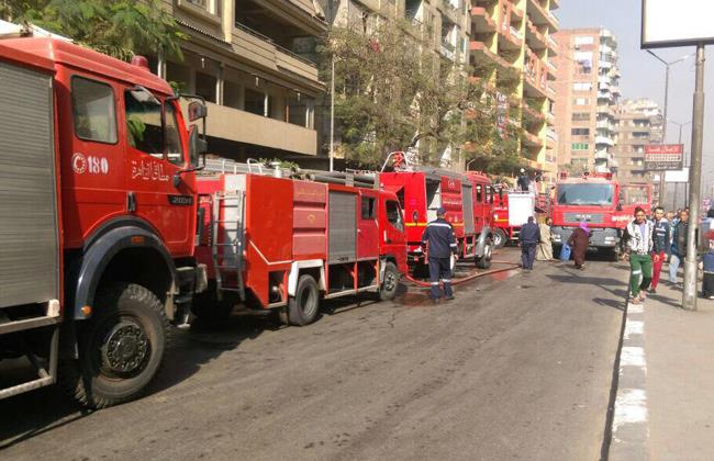 السيطرة على حريق شب فى مبنى التأمينات الاجتماعية بمدينة كوم أمبو 