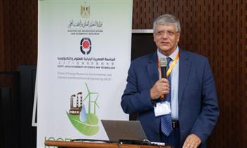 رئيس الجامعة اليابانية يفتتح المؤتمر الدولى الرابع لهندسة الكيمياء والطاقة والبيئة 