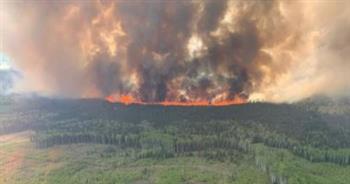   حرائق الغابات تدمر 10 ملايين هكتار من الأراضي الكندية