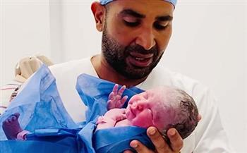   أحمد سعد يرزق بمولودته الثانية "مريم"