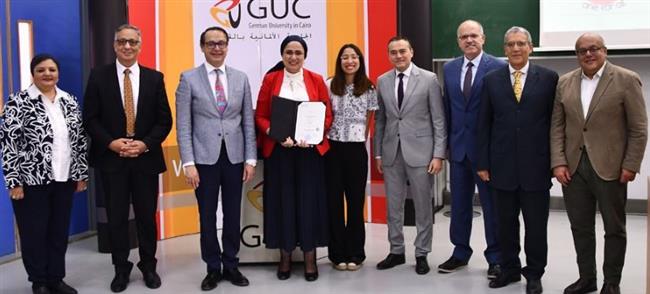 الجامعة الألمانية تحتفي برشا حنفي.. واحدة من ١٠ نساء حاصلات على منحة ألكساندر فون هومبولدت