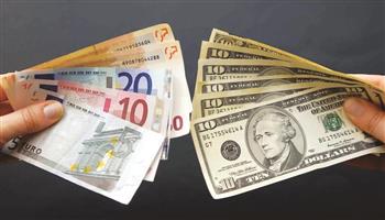   اليورو يتفوق علي الدولار الأمريكي خلال التعاملات اليوم