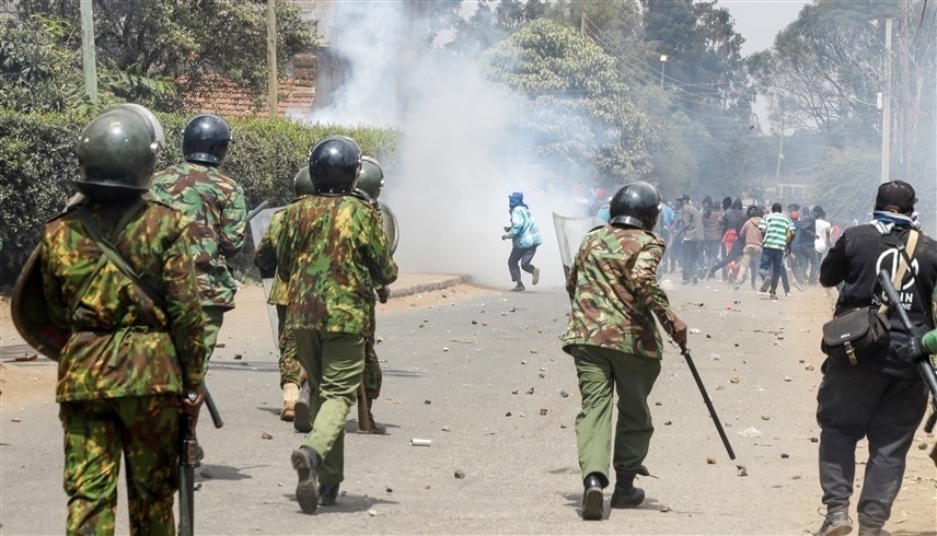 كينيا: تعبئة جديدة للمعارضة.. والشرطة تطلق الغاز المسيل على المتظاهرين