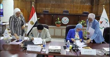 بروتوكول تعاون بين آداب بنها والمركز القومي للبحوث الاجتماعية والجنائية