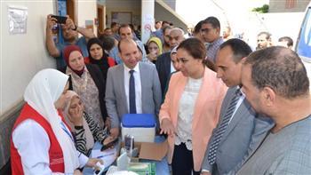 نائب محافظ البحيرة: تعزيز الوعي الصحي لدى المواطنين ضمن خدمات حملة "100 يوم صحة"