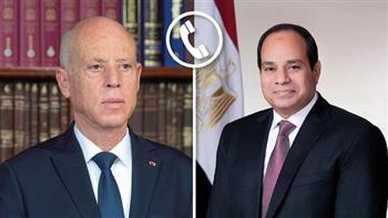   الرئيس السيسي يتلقى اتصالا هاتفيا من نظيره التونسي للتهنئة بالسنة الهجرية الجديدة