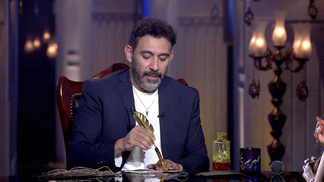 عمرو مصطفى ضيف أسما إبراهيم في برنامج حبر سري يوم الخميس القادم