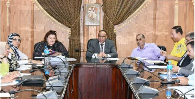 انعقاد مجلس التعليم والطلاب بجامعة قناة السويس