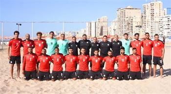 معسكر مغلق لمنتخب كرة القدم الشاطئية استعدادا لبطولتي بيلاروسيا والبحر المتوسط