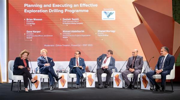 جلسات متنوعة فى منتدى مصر للتعدين 2023