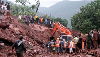   ارتفاع عدد القتلى جراء الانهيار الأرضي بالهند إلى 16 شخصًا