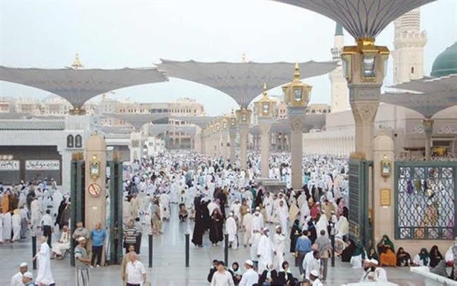 أكثر من 600 ألف حاج يصلون إلى المدينة المنورة