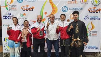   مصر تحصد 4 ميداليات ذهبية في اليوم الأول بالبطولة الأفريقية للكونغ فو