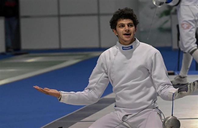 محمد ياسين يتأهل لدور الـ64 الرئيسي في بطولة العالم للسلاح بإيطاليا