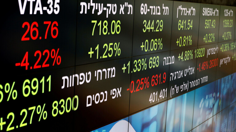 تراجع البورصة الإسرائيلية 1.7% بعد احتجاجات "الكنيست"