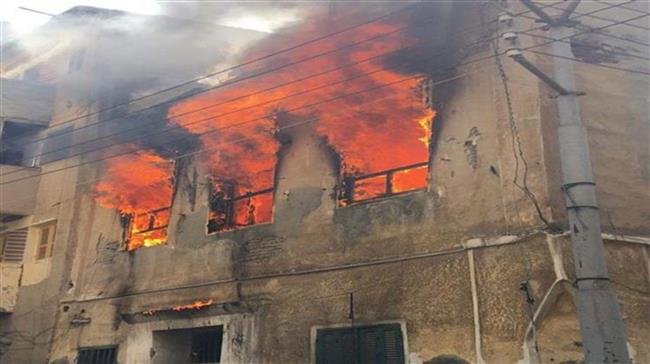 بمنشأة القناطر.. حريق يصيب شخص ويقتل حصان
