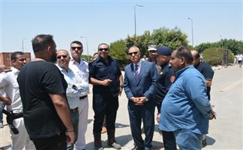 محافظ القليوبية: تم السيطرة على حريق مصنع العبور وجاري أعمال التبريد