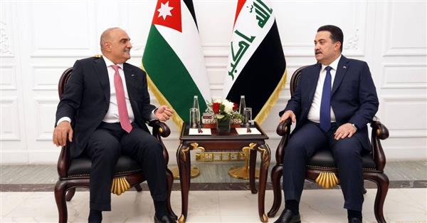 رئيس وزراء العراق يبحث مع نظيره الأردني القضايا ذات الاهتمام المشترك