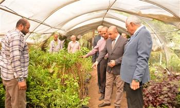   جامعة أسيوط تزرع 200 شتلة نباتية ضمن المبادرة الرئاسية  "100 مليون شجرة" 