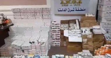 ضبط أضخم كمية من العقاقير المخدرة تقدر بـ328 ألف قرص وأمبول بالدقهلية