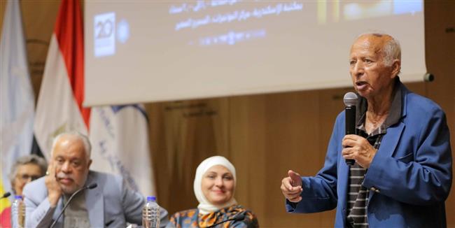 "جوائز ومبدعون" على هامش معرض مكتبة الإسكندرية للكتاب