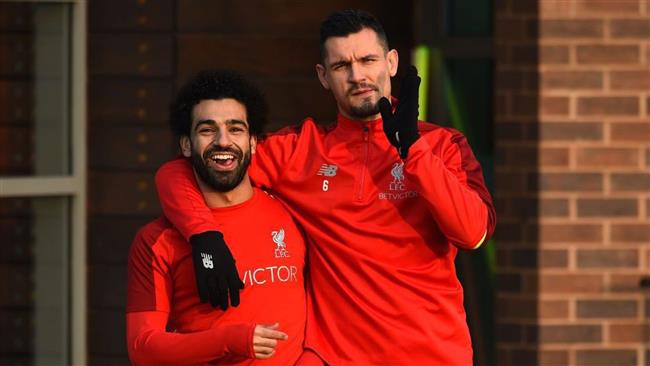 محمد صلاح يغازل ديان لوفرين