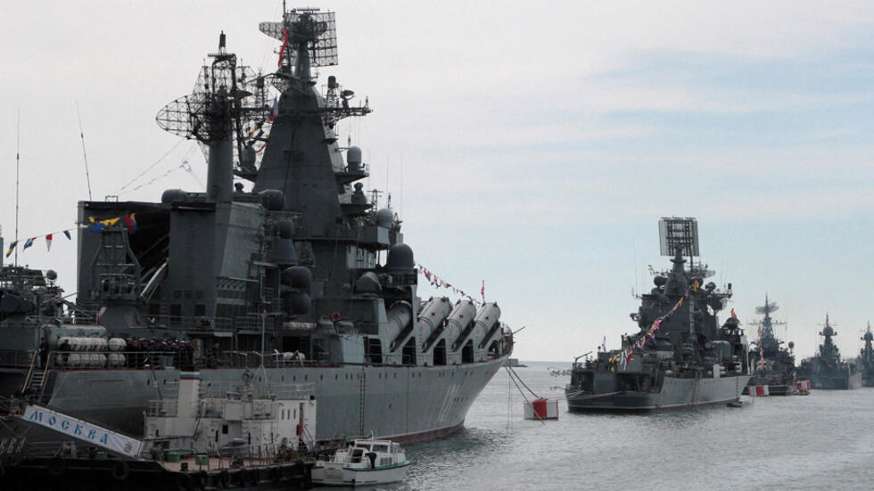 إحباط هجوم إرهابي على سفينة حربية بالبحر الأسود