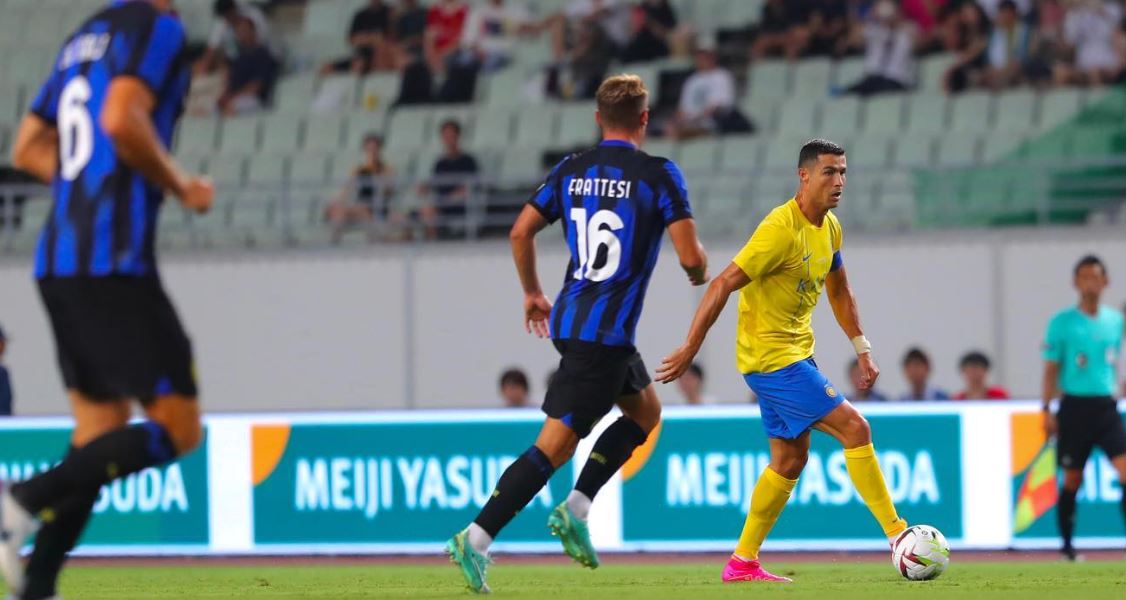 شاهد.. أهداف مباراة النصر السعودي وإنتر ميلان