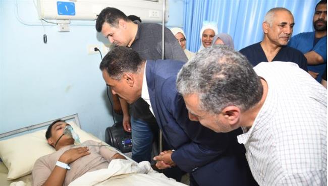 محافظ مطروح: 10 آلاف جنيه لكل متضرر في حريق المول التجارى