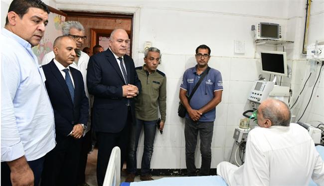 ارتفاع عدد حالات المصابين بالاختناق بسبب تسريب مادة الكلور بقنا إلى 30 مصابا