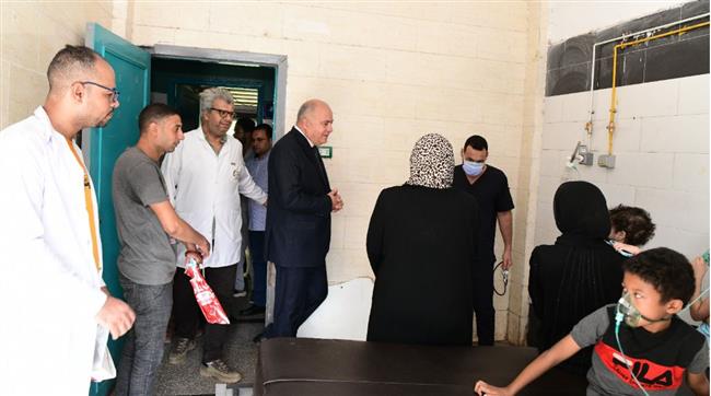 تسريب كلور بمحطة صرف صحي في قنا.. 62 مصابا وحالة وفاة واحدة