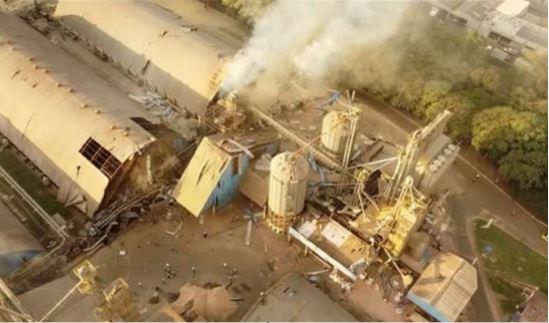 مصرع 8 أشخاص في انفجار بصومعة غلال جنوب البرازيل