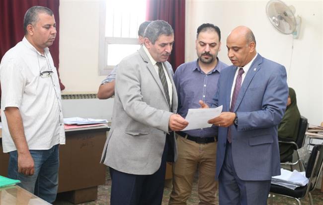 جامعة جنوب الوادى تستقبل لجنة المجلس الأعلى للجامعات لمتابعة اختبارات القدرات