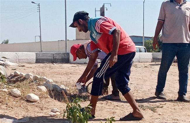 تركيب خط جديد لضخ المياه العكرة بالإسماعيلية