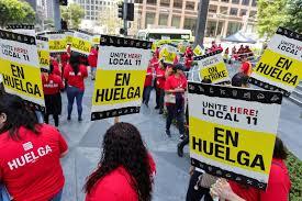   أمريكا.. عمال الفنادق في لوس أنجلوس يبدأون إضرابا للمطالبة بزيادة الأجور