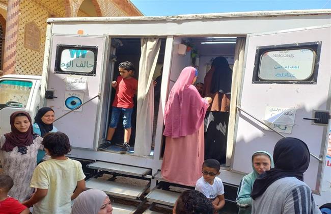 تقديم خدمات طبية لعدد 315 حالة خلال قافلة طبية بمركز الدلنجات 