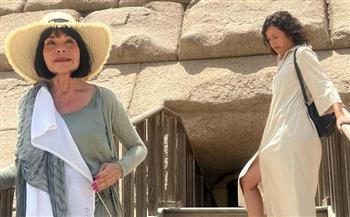   على هامش زيارة نقاط العائلة المقدسة.. الوفد إيطالي رفيع يزور الأهرامات والمتحف المصري