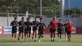 الأهلي يواصل تدريباته استعدادا لمواجهة الإسماعيلي في الدوري الممتاز