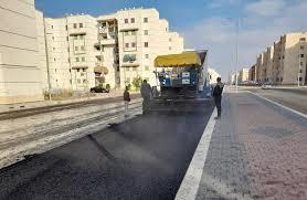 حقيقة إزالة الطبقة الأسفلتية أمام مصانع ببورسعيد
