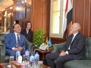 محافظ الإسكندرية يستقبل سفير دولة اليونان